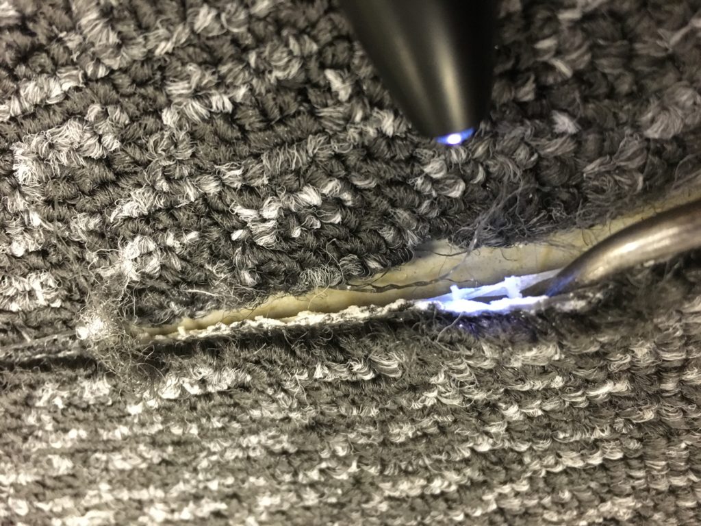 Prevent Unravelling by Seam Sealing Carpet Edges