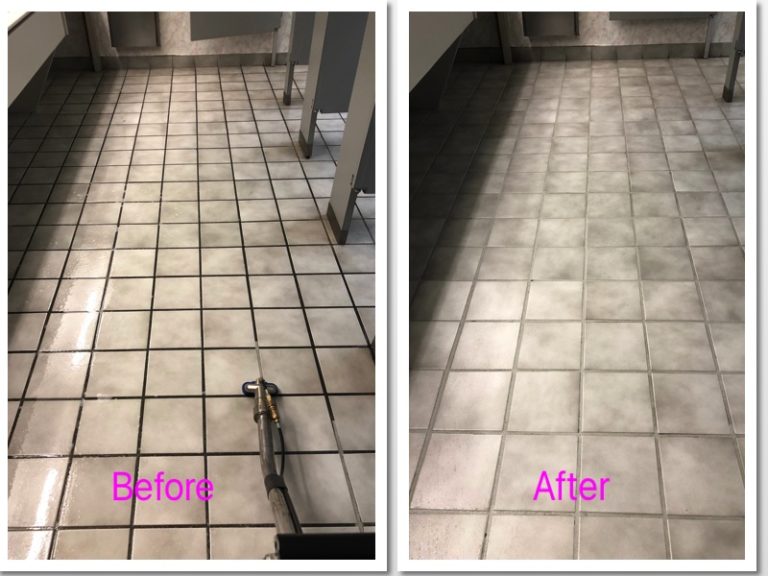 Tile & Grout Cleaning in Commercial Facilities Eco Interior Maintenance